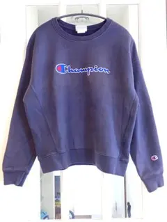 CHAMPION REVERSE WEAVE トレーナー ネイビー L