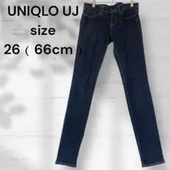 ユニクロ　UJ　スキニージーンズ　M　インディゴ　美脚　ストレッチ有　B115