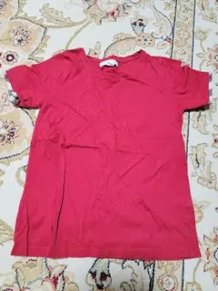 Burberry 赤 Tシャツ T20/64