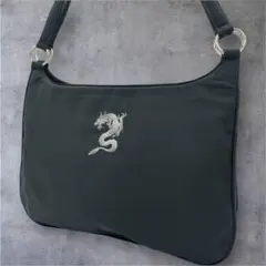 【未使用】Jean Paul GAULTIER ドラゴン刺繍ショルダーバッグ 2025年最新】ジャンポールゴルチエ バッグ ドラゴンの人気
