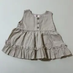 Colorful Childhood トップス ワンピース ベージュ 80cm