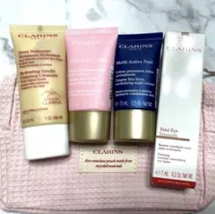 CLARINS トライアル4点セット＆ ポーチ