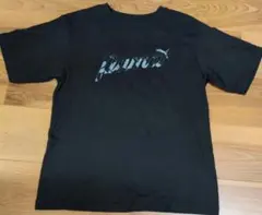 美品PUMA 黒ロゴTシャツ　Sサイズ