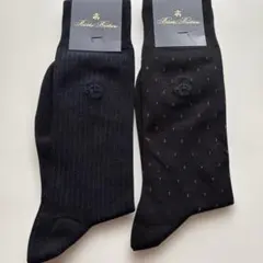 Brooks Brothers ビジネスソックス 2足セットのサムネイル