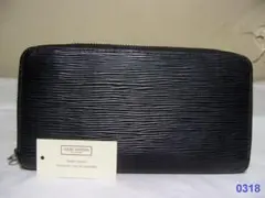ルイヴィトンジッピーウォレット M61857 エピ 黒 ラウンドファスナー長財布