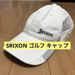 SRIXON DESCENTE キャップ ホワイト ゴルフ　56-60cm 白のサムネイル