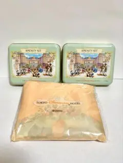 ディズニーランドホテル宿泊者限定エコバック&アメニティーキット×2