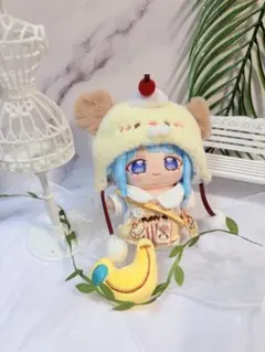 豪華６点セット　10cm　ぬい服　いぬ帽子　コスチューム　いつぬい　にじぱぺっと