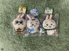 ご当地ちいかわ　うさぎ　マスコット　京都　抹茶　金閣寺　新選組　キーホルダー