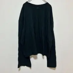 ユニバーサルスレッド XXL ブラック ロンT オーバーサイズ 古着