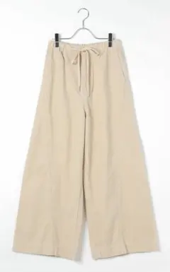 【新品】バギーパンツ　コーデュロイ　アイボリー　Fサイズ　LEPSIM