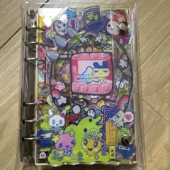 今日だけ！たまごっち　シャカシャカノート　シール帳　リフィル付　A6 バインダー