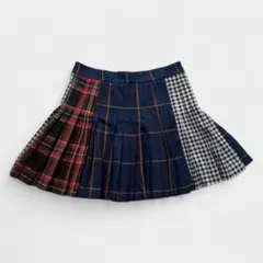 ZARA WOMAN プリーツスカート タータンチェック ギンガムチェックY2K