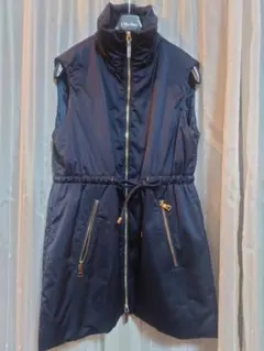 極美品☆WeekEndMAXMARA☆ダウンベスト☆ダークネイビー☆２way L