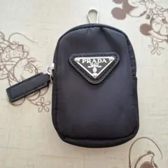 PRADAノベルティ ブラック ナイロン ポーチ