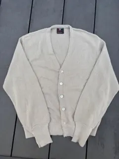 ARNOLD PALMER ベージュ カーディガン アメカジ 70s