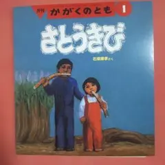 さとうきび かがくのとも 1991年 折り込み付録付き