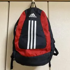 adidas キッズ リュック ブラック レッド サッカーボール入ります！のサムネイル