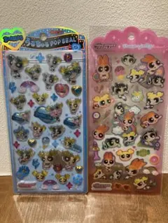 【正規品】　パワーパフガールズ　うるちゅるポップシール　ドロップジェリーシール