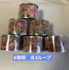nene様 PETロールステッカー〈ホログラム加工〉６種各3ループ