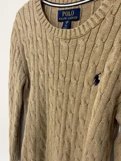 【140】【S(8)】POLO RALPH LAUREN ケーブルニット