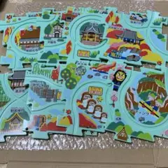 パネルワールド風　パズル　レール　京都　トロッコパズルマップ　パズルトレイン