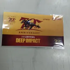 JRA 70周年　カードステッカー　オリジナルデザイン　UMACAステッカー