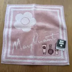 MARY QUANT 花柄タオルハンカチ