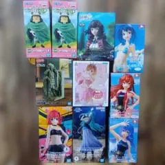 【未開封】フィギュア まとめ売り ToLOVEる ワンピース 無職転生 転スラ他