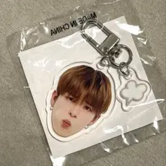 treasure カプセルトイ　顔アクキー　アサヒ　喜怒哀楽