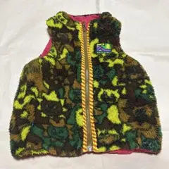 パーティ パーティ リバーシブル フリースダウンベスト 100cm~