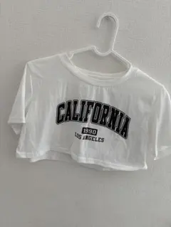 クロップド丈　Tシャツ　激安　美品　ロゴ