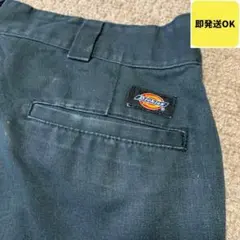★ W35 相当 Dickies ディッキーズ ワークパンツ ブラック Y2K