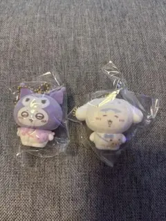 サンリオ ちいかわ マスコットチャーム ポムポムプリン うさぎ