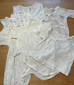 ベビー肌着5枚セット 50〜60サイズ