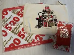 嵐 ARASHI Anniversary ミニタオル タグ ポーチ 5×20