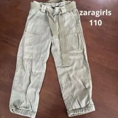 zara girls 110 パンツ　ウエストゴム