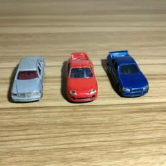 【傷あり】トミカ 3台セット　スカイライン　スープラ　ベンツ