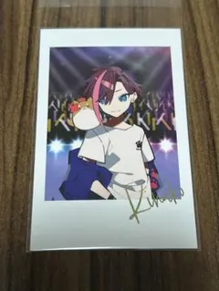 CRフェス2024 チェキ風カード　きなこ　箔押し名入り(N)③