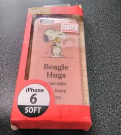 ☆未使用☆　スヌーピー iPhone 6 ソフトケース