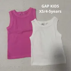 ギャップ キッズ ノースリーブ 2枚セット 4-5歳 XSのサムネイル