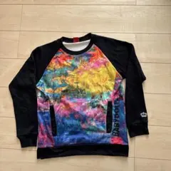 美品☆BABY DOLL マルチカラー トレーナー S