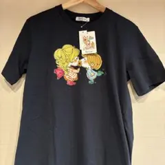 水森亜土 Tシャツ 黒 Lサイズ