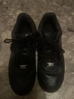 シュプフォース黒 26cmsupreme Air force1シューレース付のサムネイル