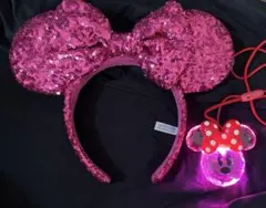 ディズニーミニーカチューシャ光るおもちゃ
