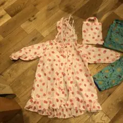 再値下げ　レインコート 女の子100　男の子120　セット