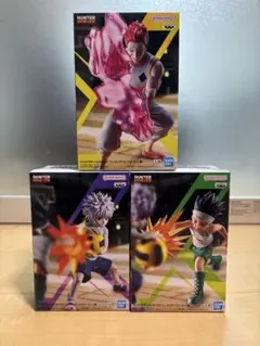 HUNTER×HUNTERフィギュア ゴン キルア ヒソカ G.I.編 セット