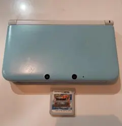 ニンテンドー3DS LL ミントホワイト 本体 ドラゴンクエストVII ソフト