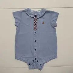 familiar 襟付きロンパース 60サイズ