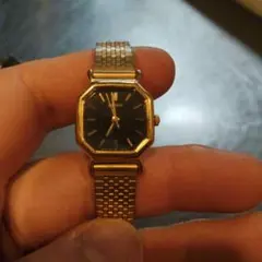 A*S様 【破格スタート！】SEIKO ゴールド 八角形 時計